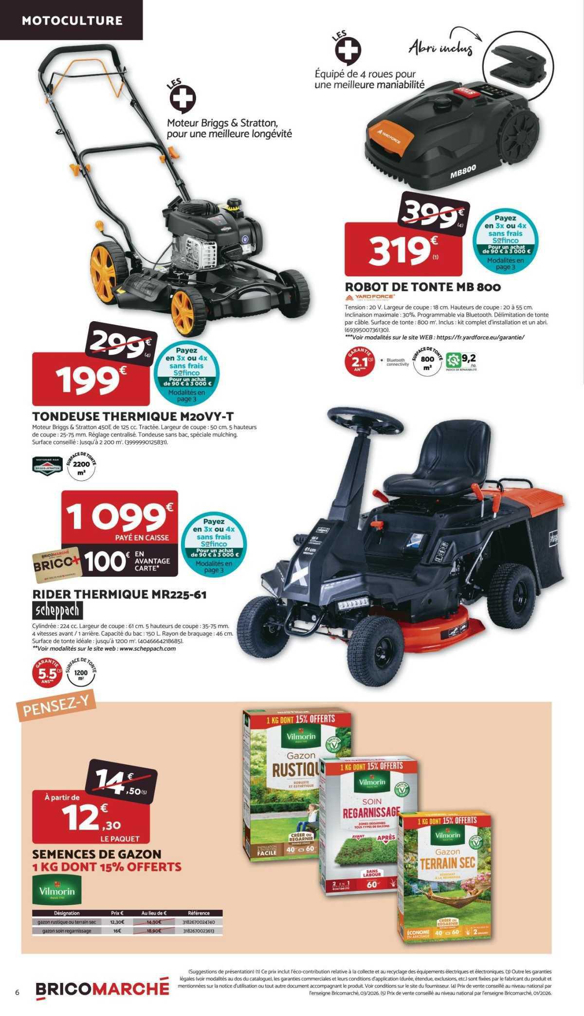 Bricomarché : Dépliant 'Les Rendez-vous à Prix Taillés !'