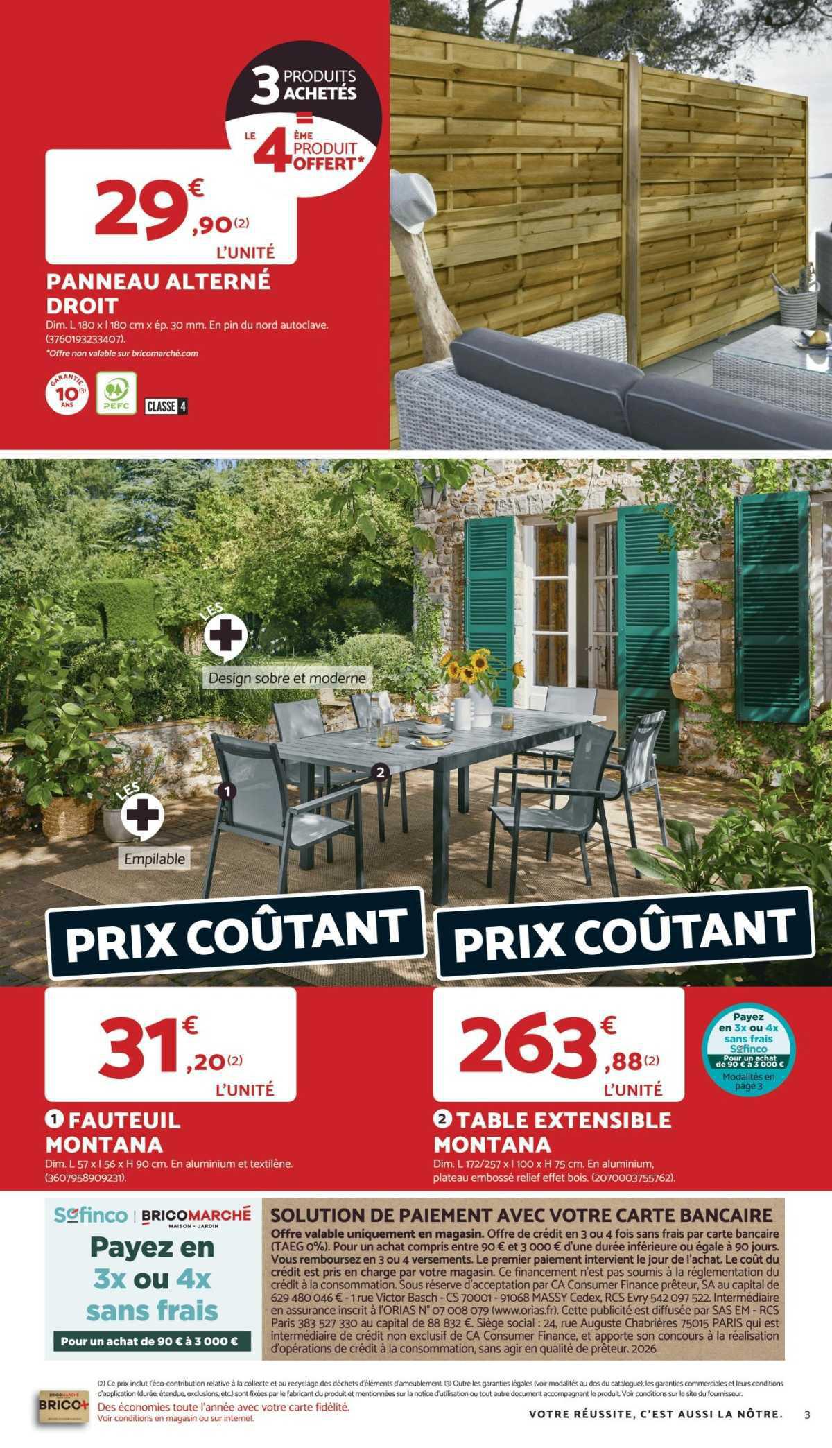 Bricomarché : Dépliant 'Les Rendez-vous à Prix Taillés !'