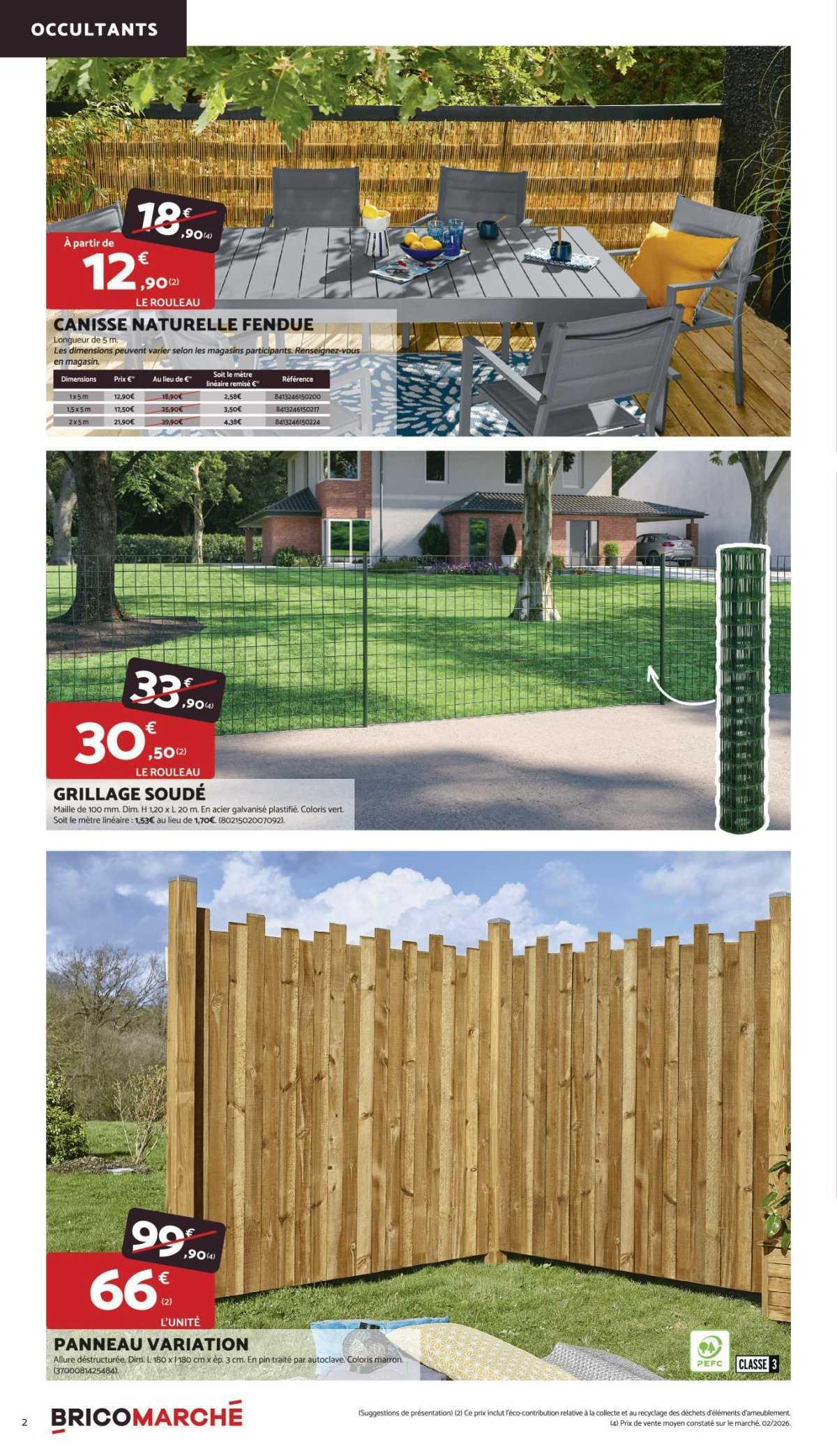 Bricomarché : Dépliant 'Les Rendez-vous à Prix Taillés !'