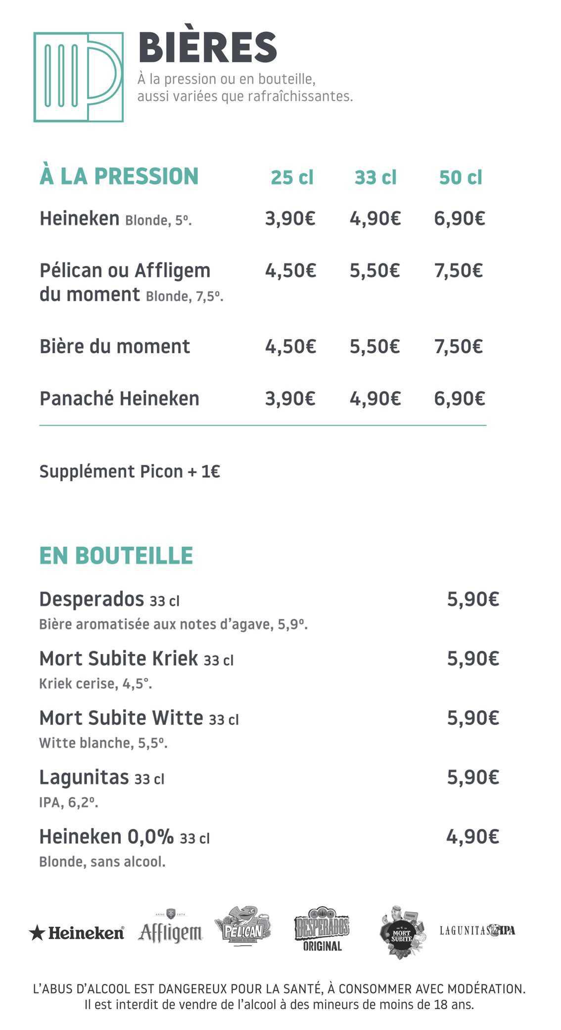 La PATATERIE : Carte Printemps Ete 2026