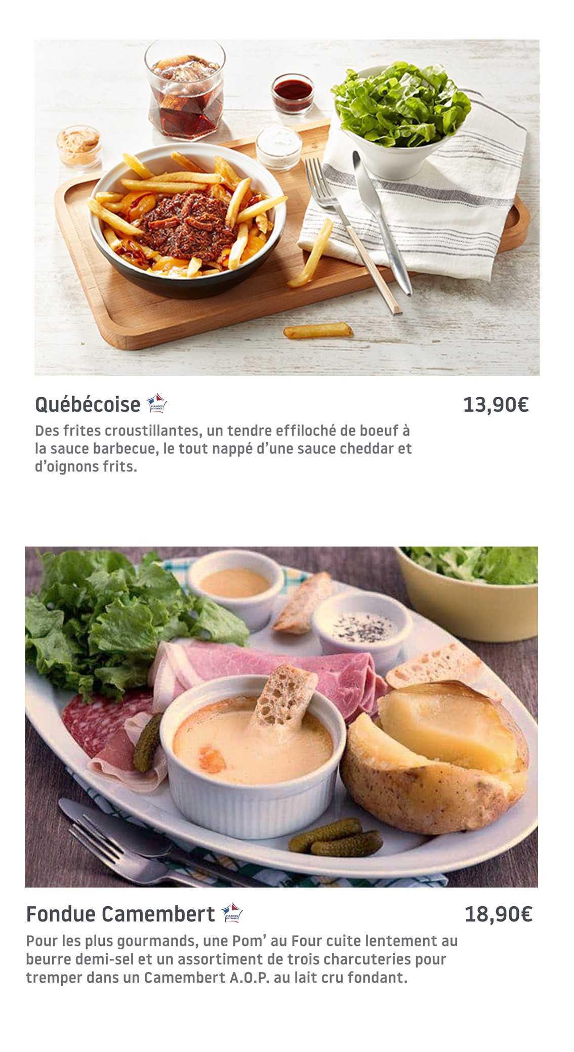 La PATATERIE : Carte Printemps Ete 2026