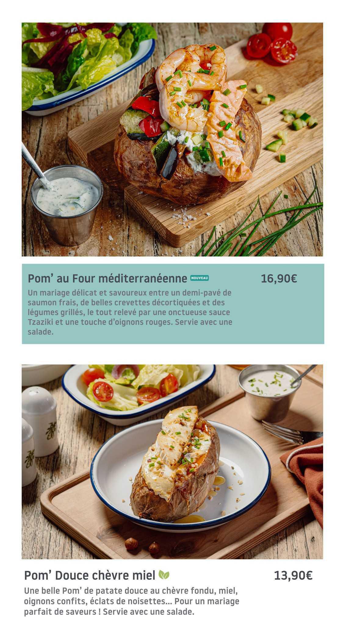 La PATATERIE : Carte Printemps Ete 2026