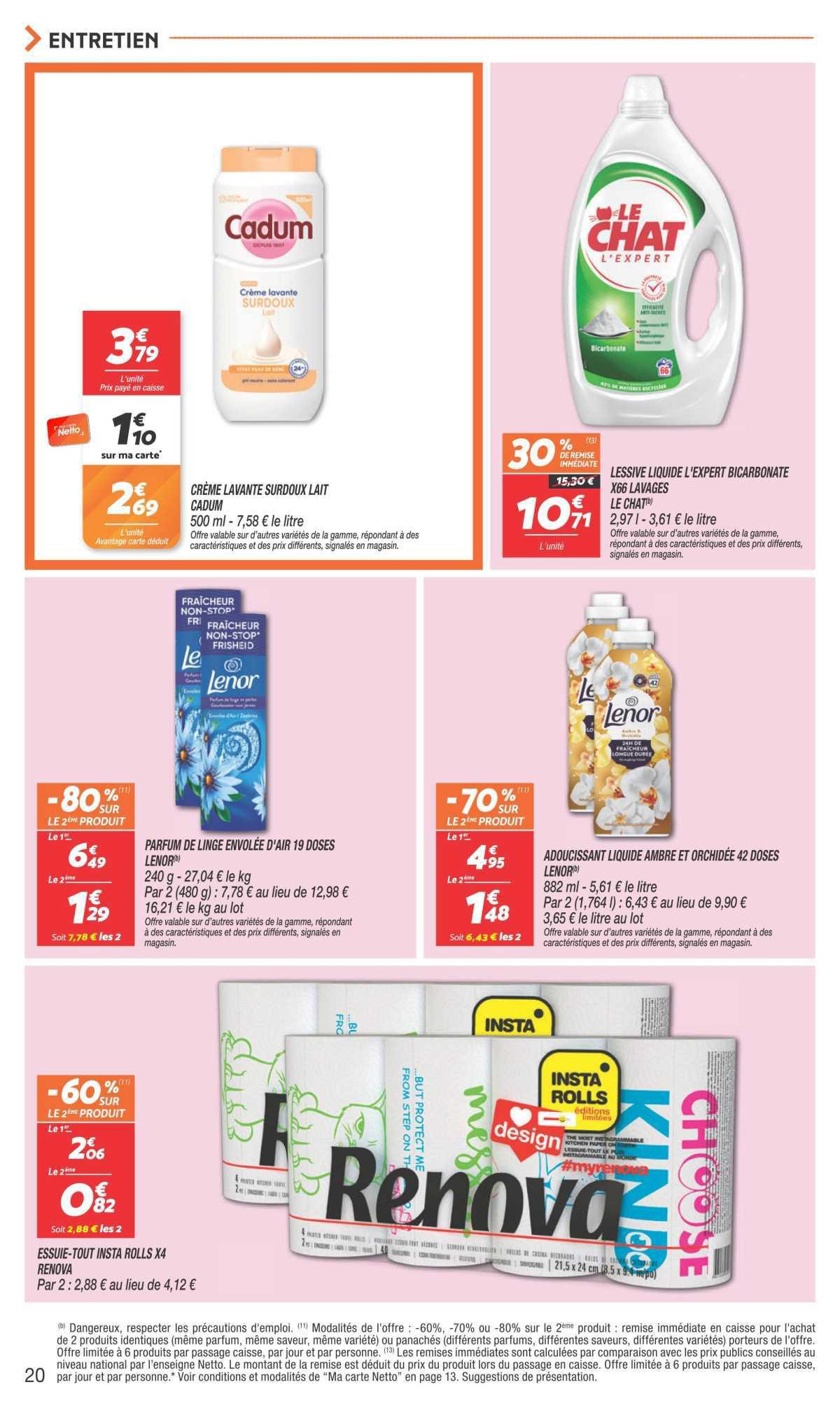 NETTO : Dépliant 'Le MOIS du FRAIS'