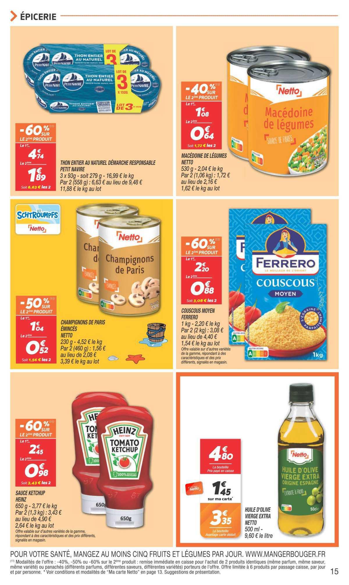 NETTO : Dépliant 'Le MOIS du FRAIS'
