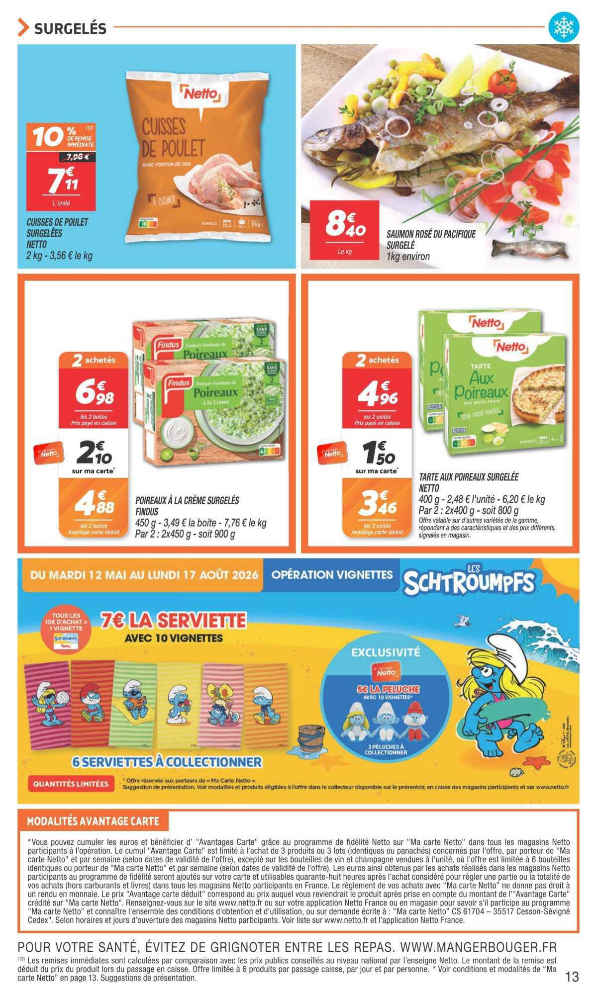 NETTO : Dépliant 'Le MOIS du FRAIS'
