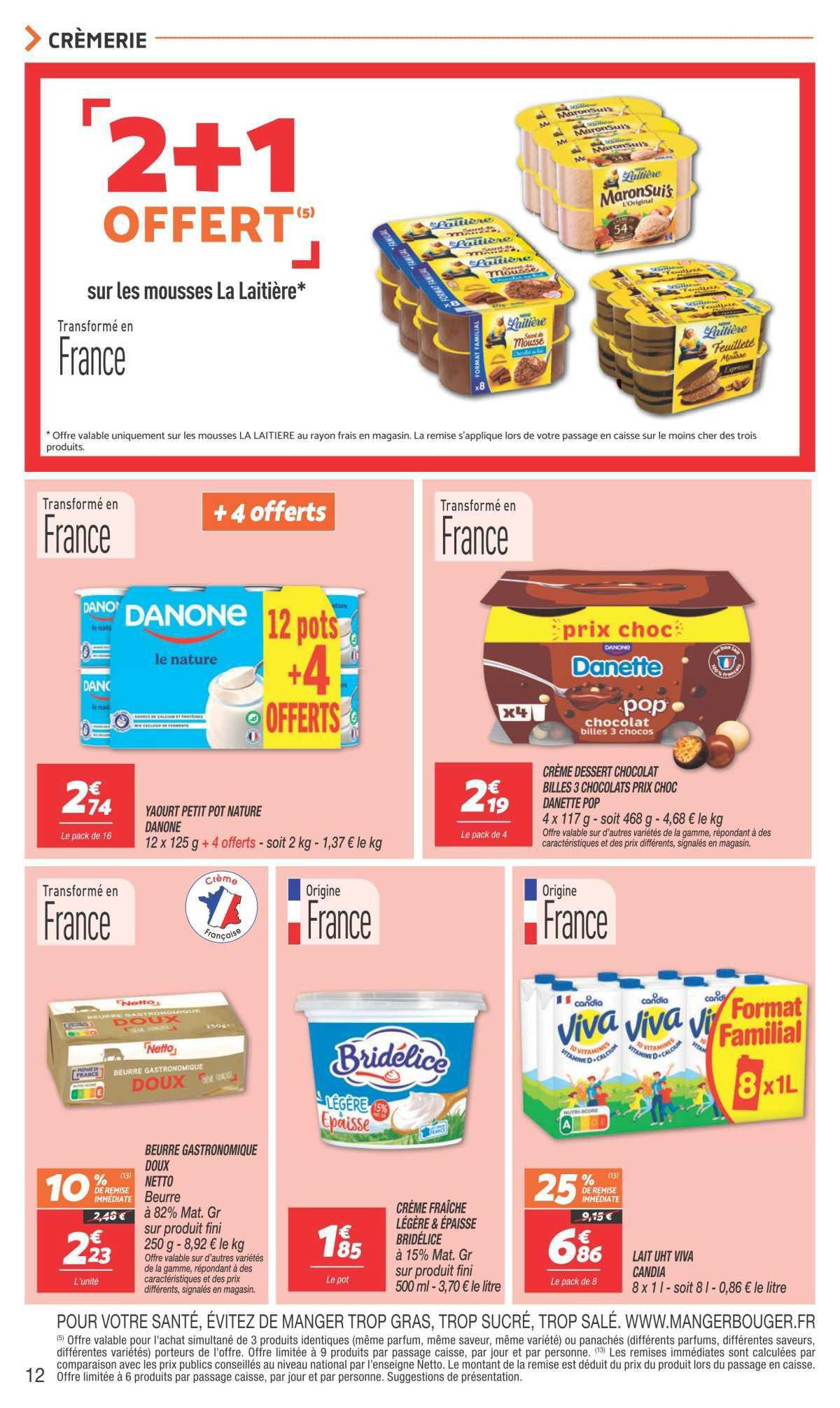 NETTO : Dépliant 'Le MOIS du FRAIS'