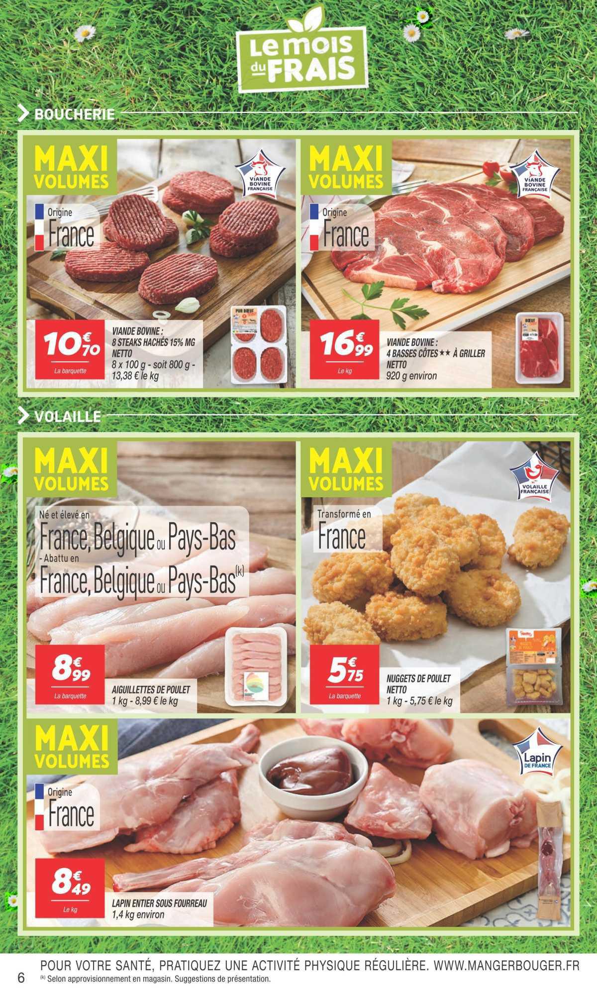 NETTO : Dépliant 'Le MOIS du FRAIS'
