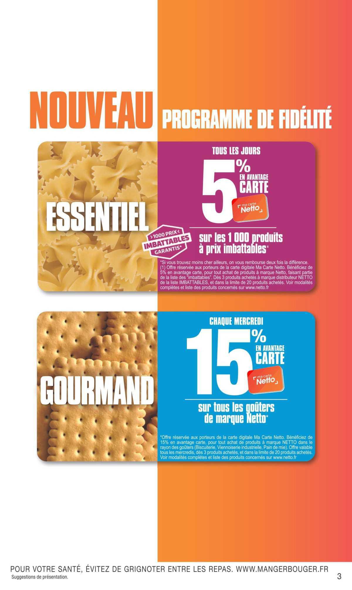 NETTO : Dépliant 'Le MOIS du FRAIS'