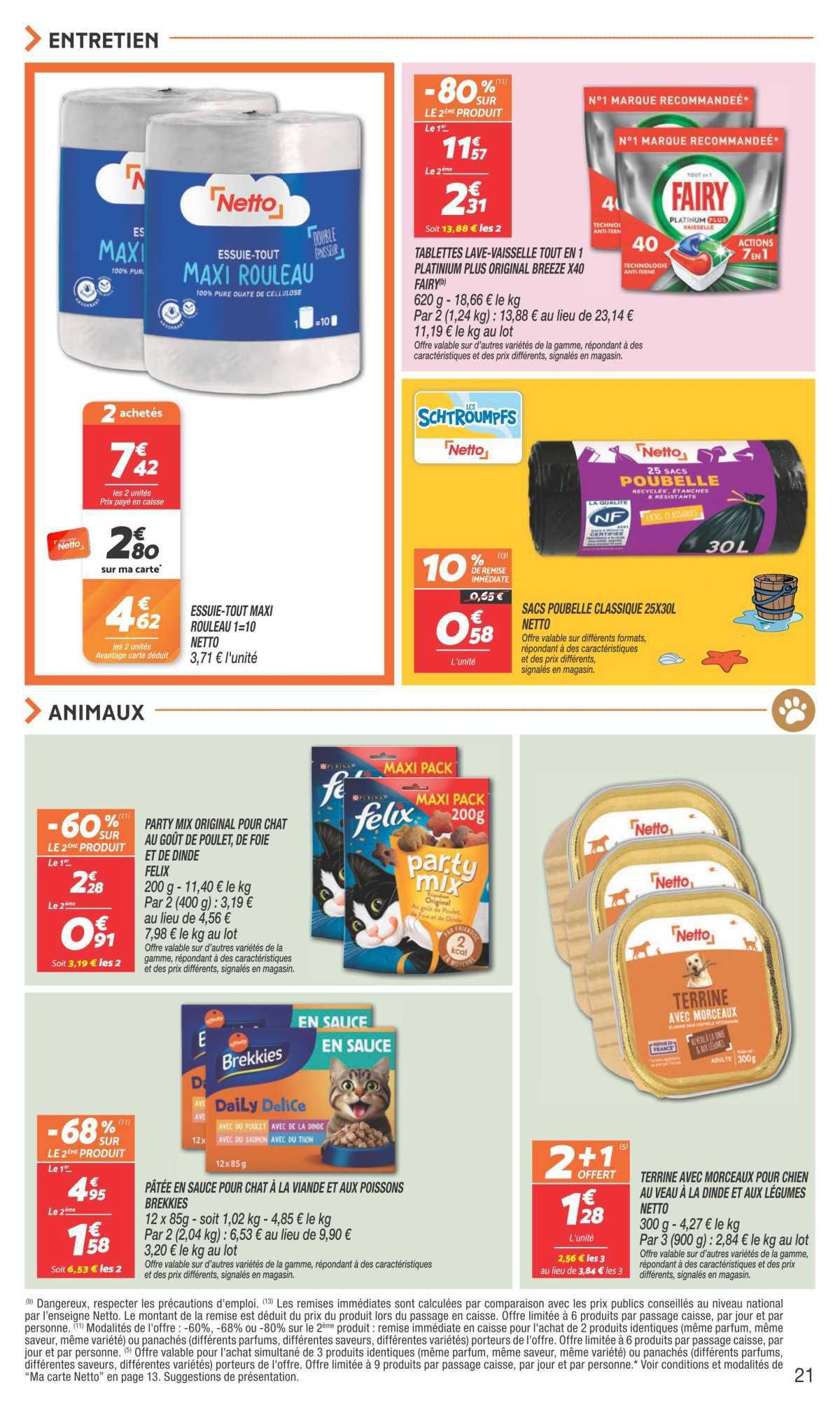 NETTO : Dépliant 'Le MOIS du FRAIS'