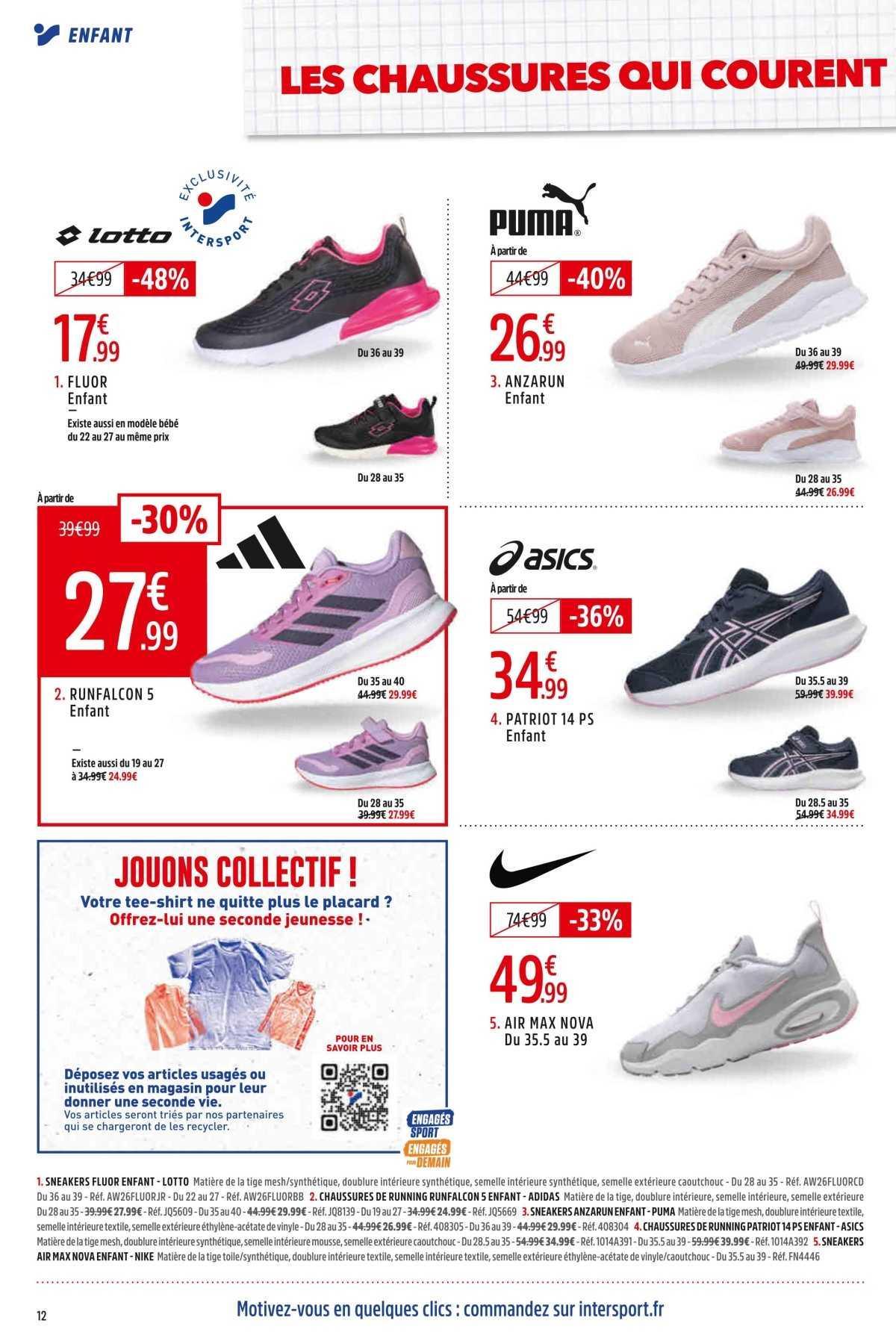 Intersport : Réouverture 'Engagée pour une rentrée moins Chère !'