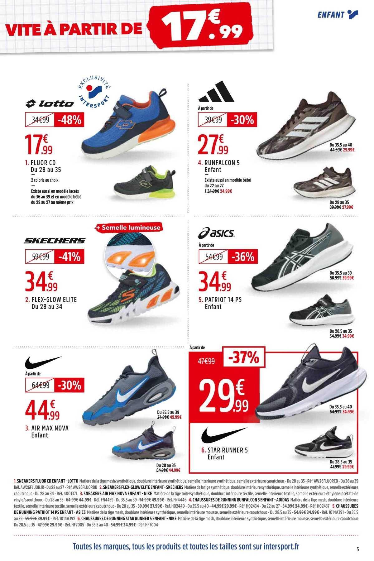 Intersport : Réouverture 'Engagée pour une rentrée moins Chère !'