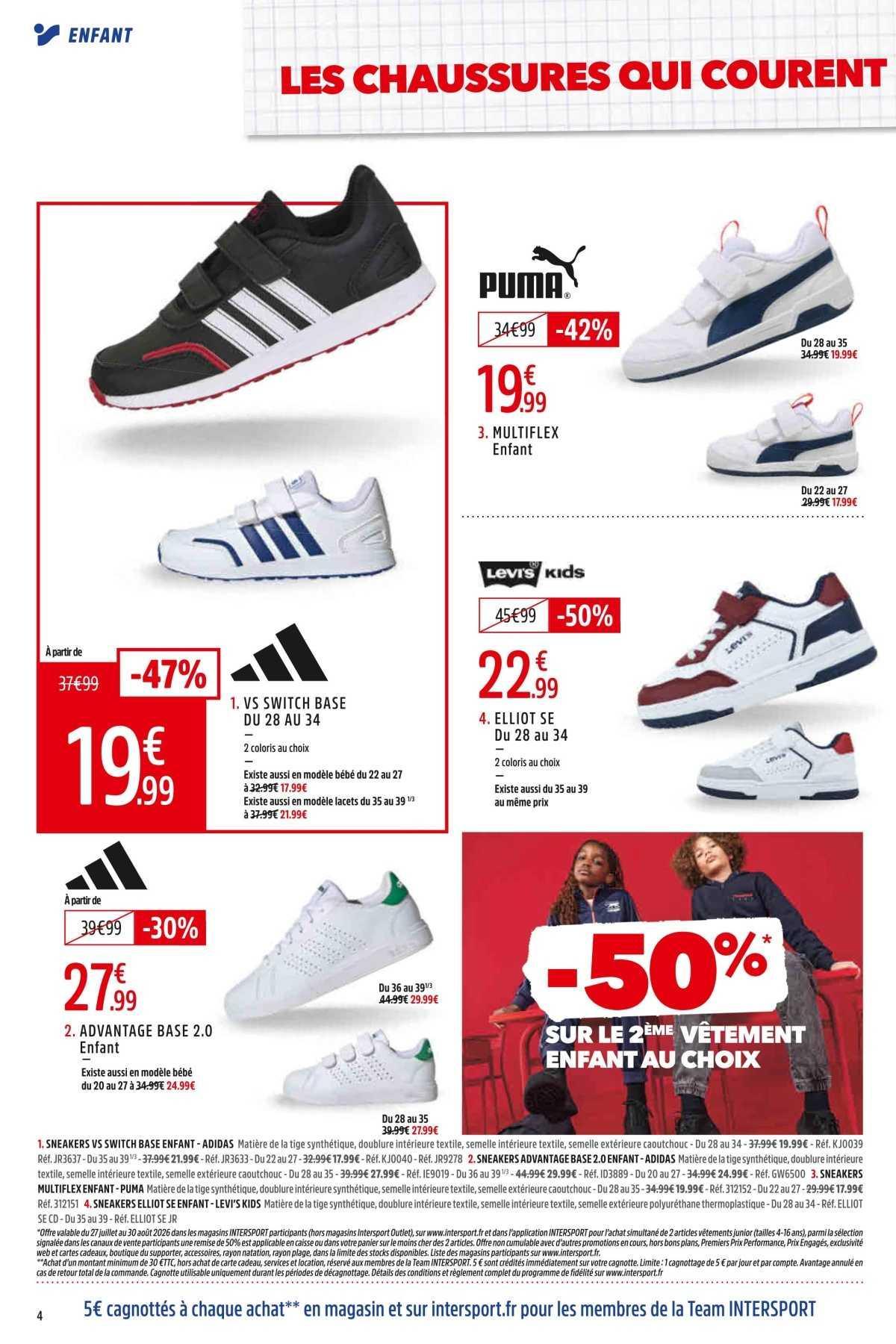 Intersport : Réouverture 'Engagée pour une rentrée moins Chère !'