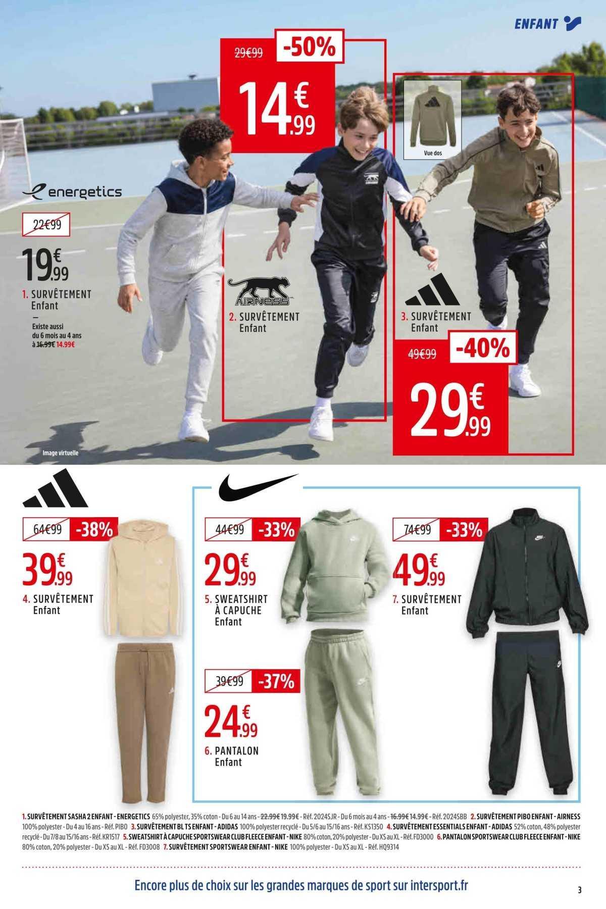 Intersport : Réouverture 'Engagée pour une rentrée moins Chère !'