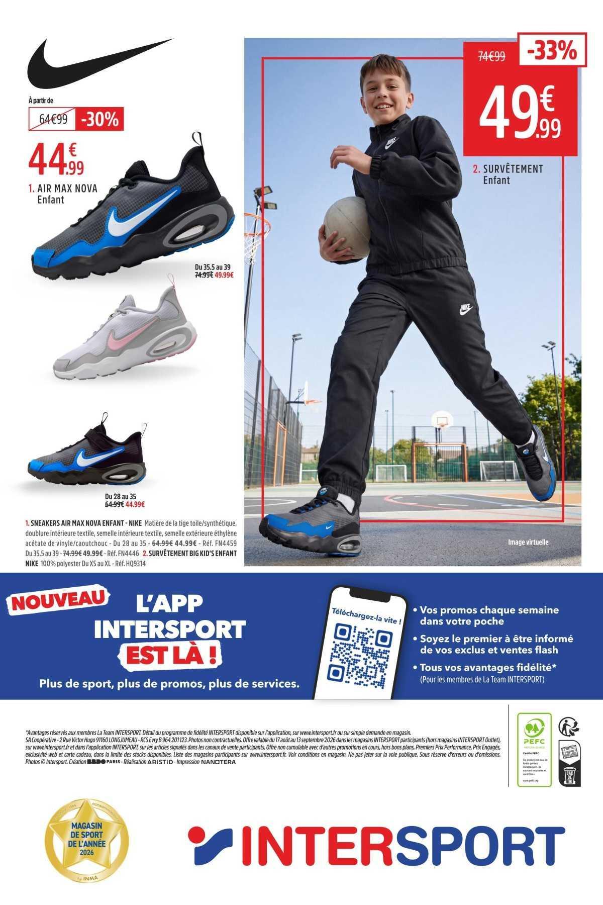 Intersport : 'Pour une Rentrée moins Chère #2'