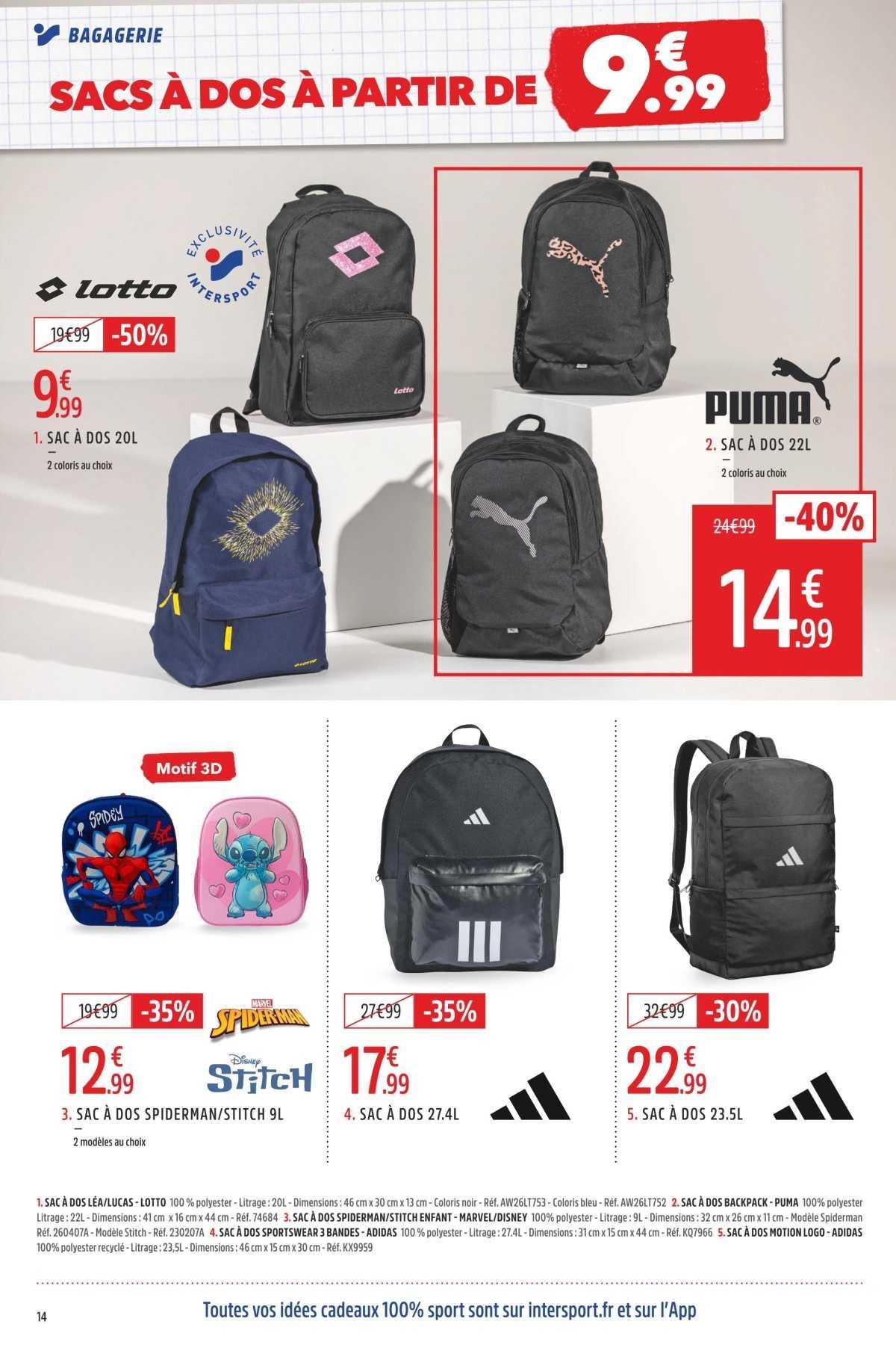 Intersport : 'Pour une Rentrée moins Chère #2'
