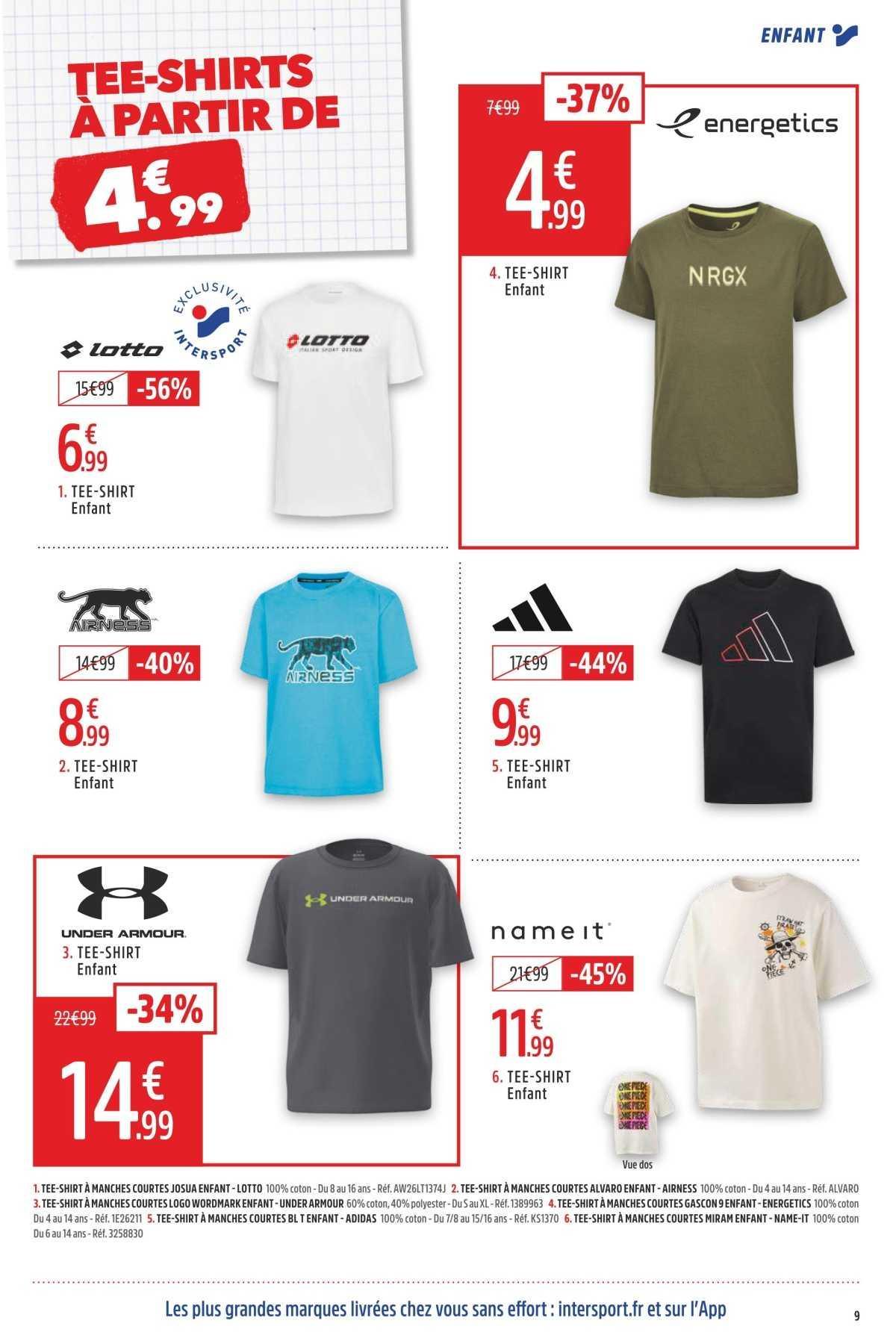 Intersport : 'Pour une Rentrée moins Chère #2'