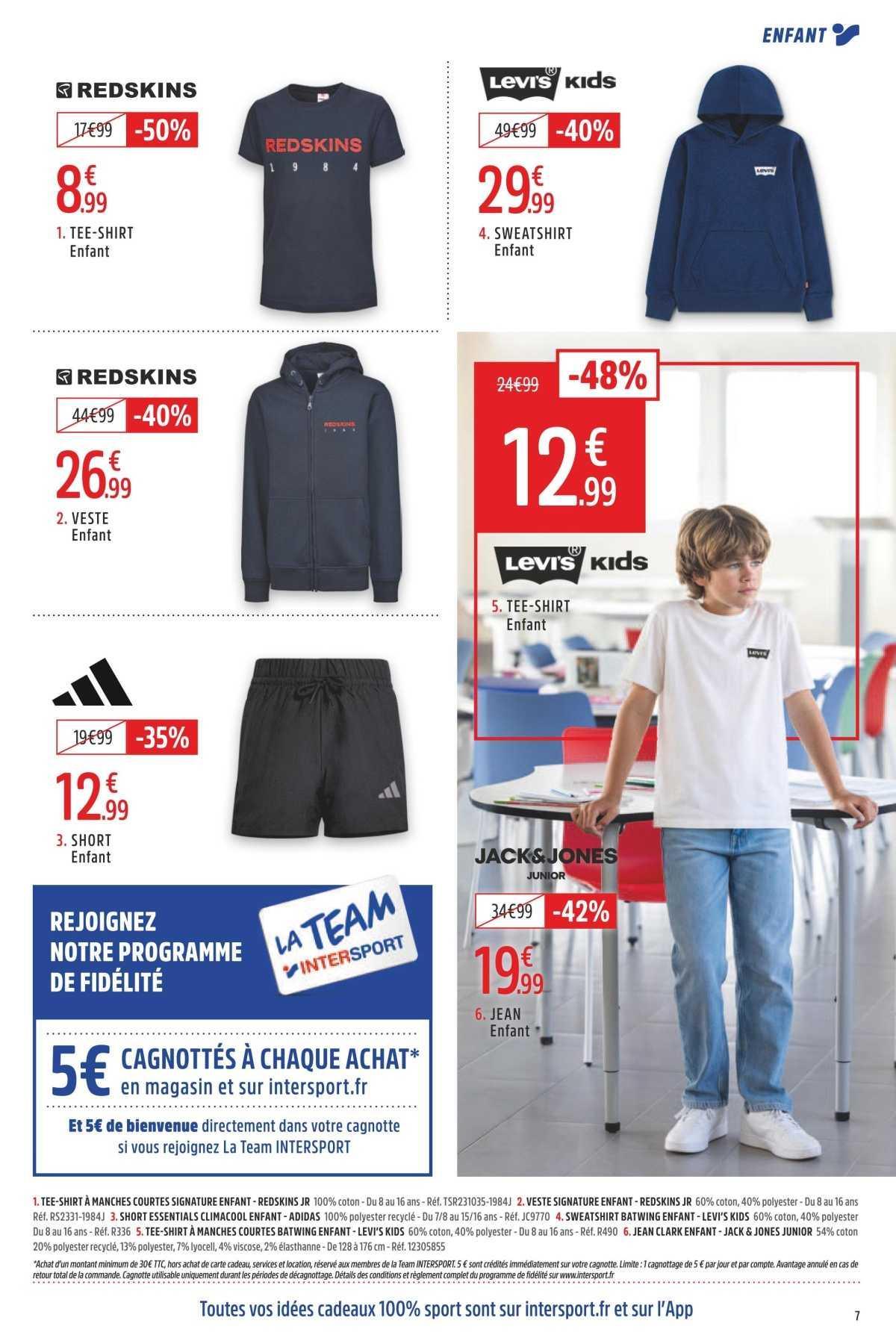 Intersport : 'Pour une Rentrée moins Chère #2'