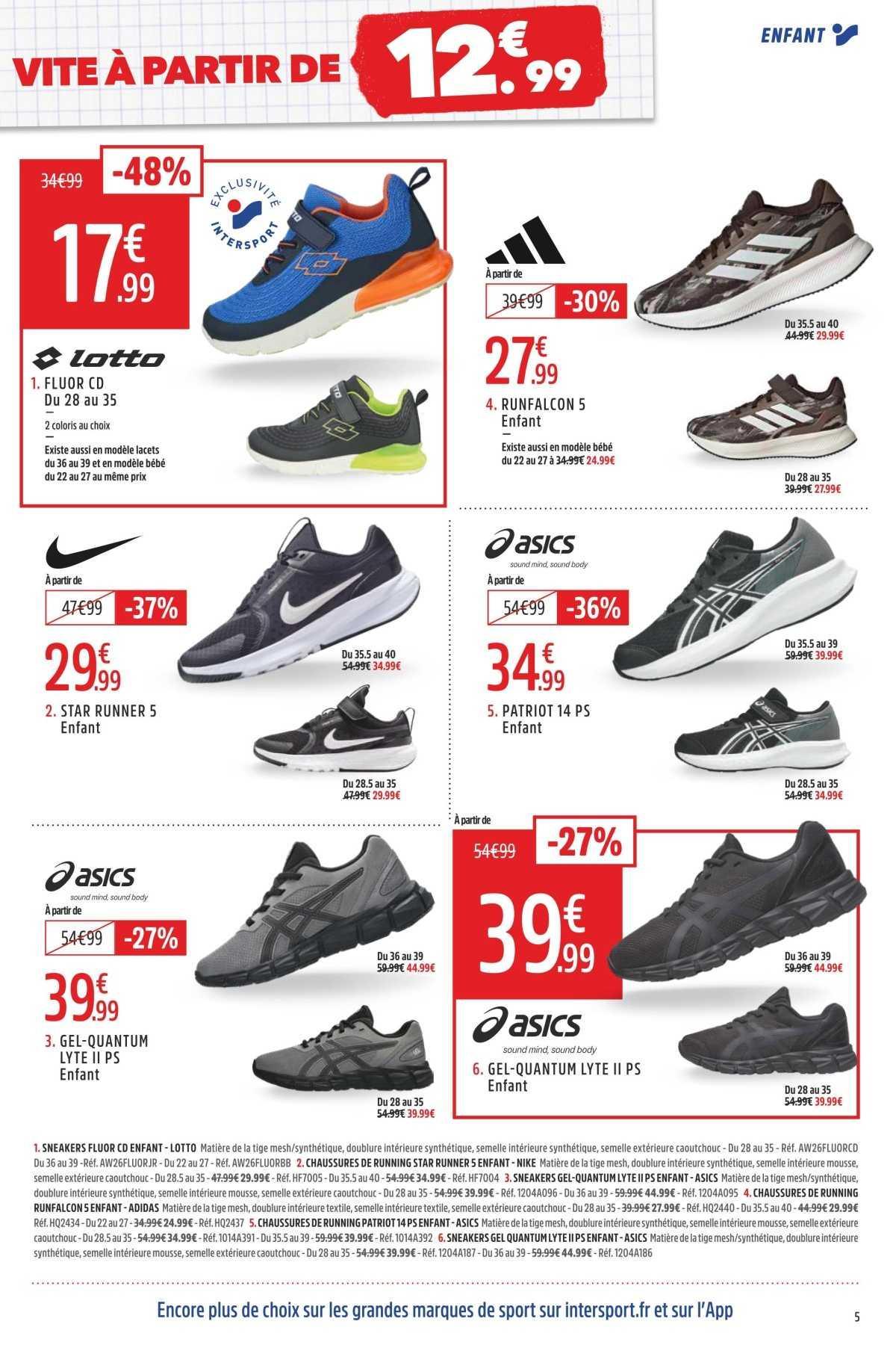 Intersport : 'Pour une Rentrée moins Chère #2'