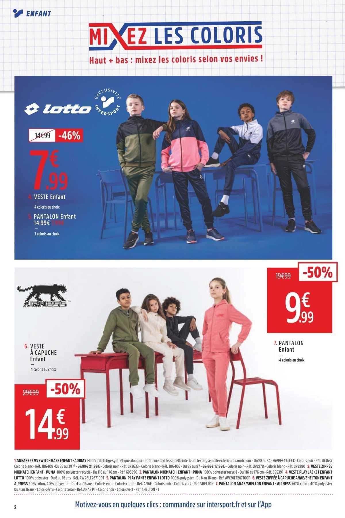 Intersport : 'Pour une Rentrée moins Chère #2'