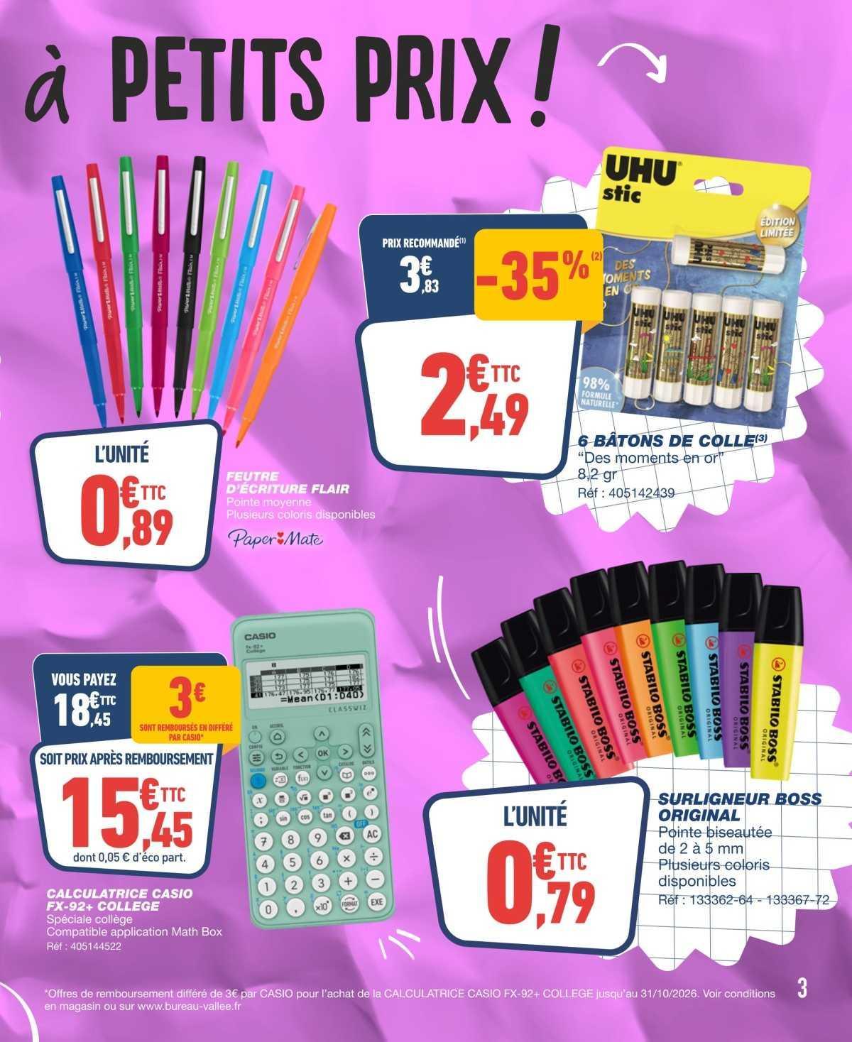 Bureau Vallée : On pulvérise LES PRIX !