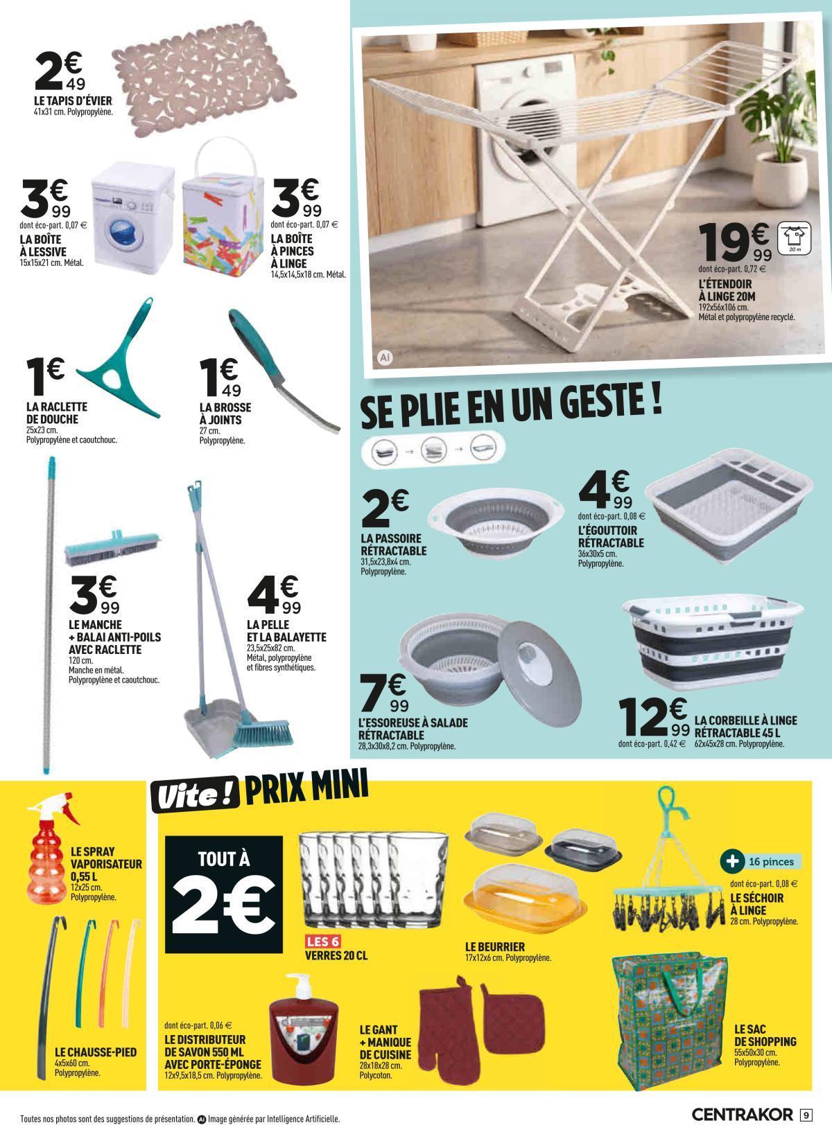 CENTRAKOR : Dépliant 'Concocter ma déco douceur' du 30 août au 13 sept