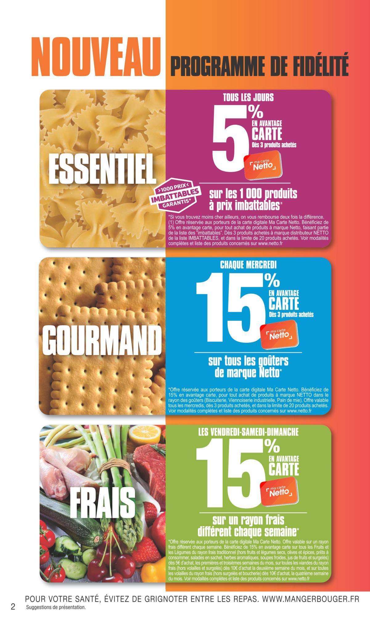 Netto : Maxi Volumes 'moins cher' du 1er au 14 septembre
