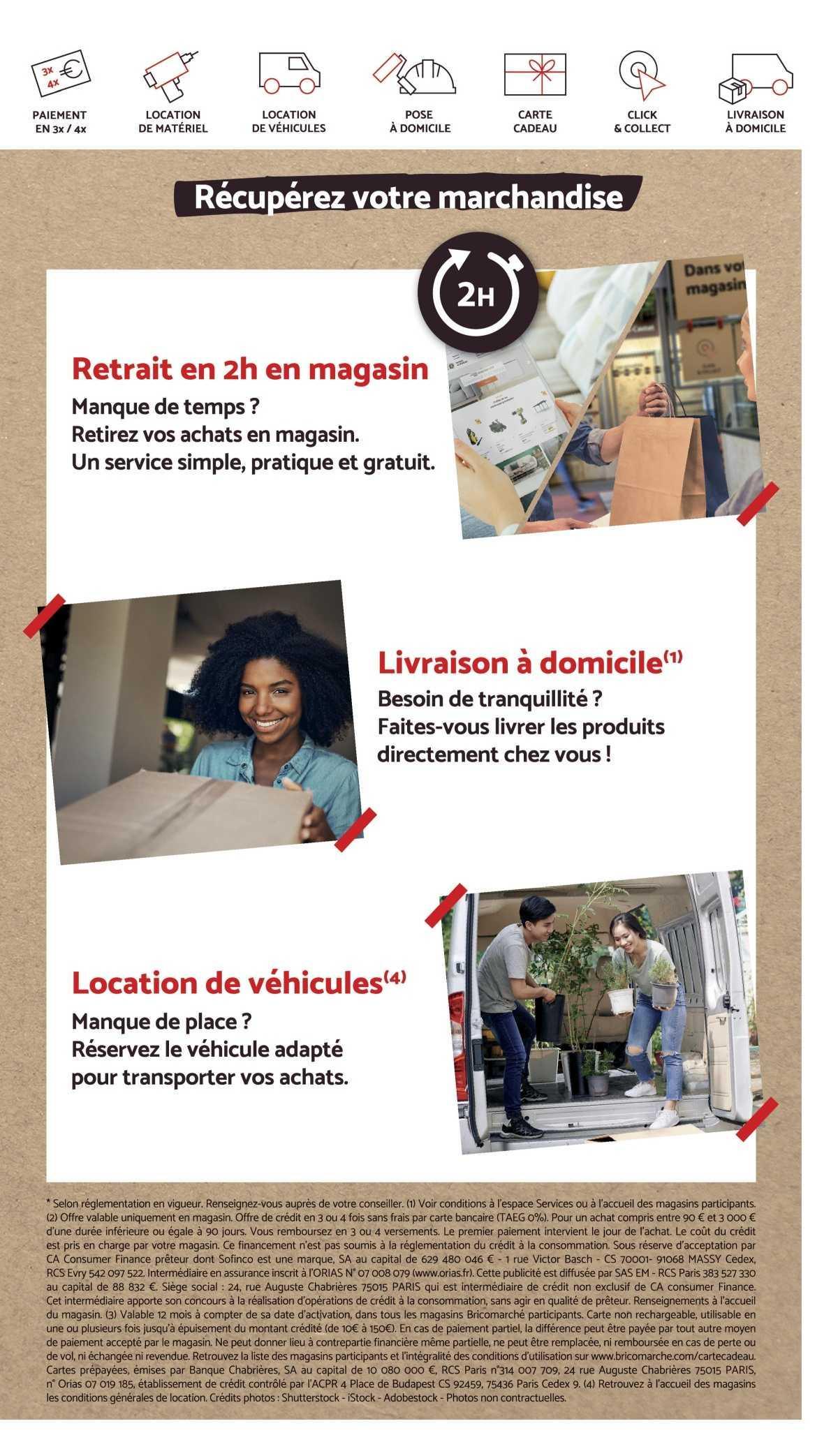 Bricomarché : les RDV à PRIX CONFORT !