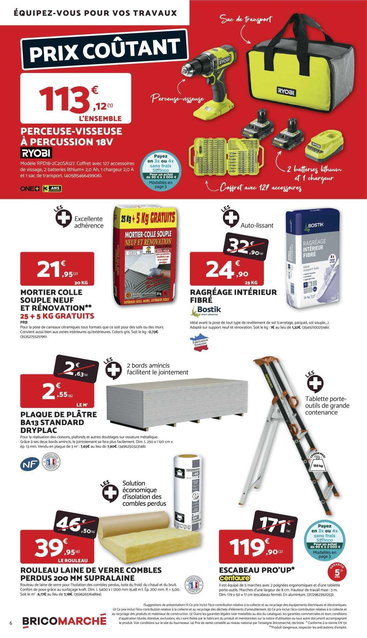 Bricomarché : les RDV à PRIX CONFORT !