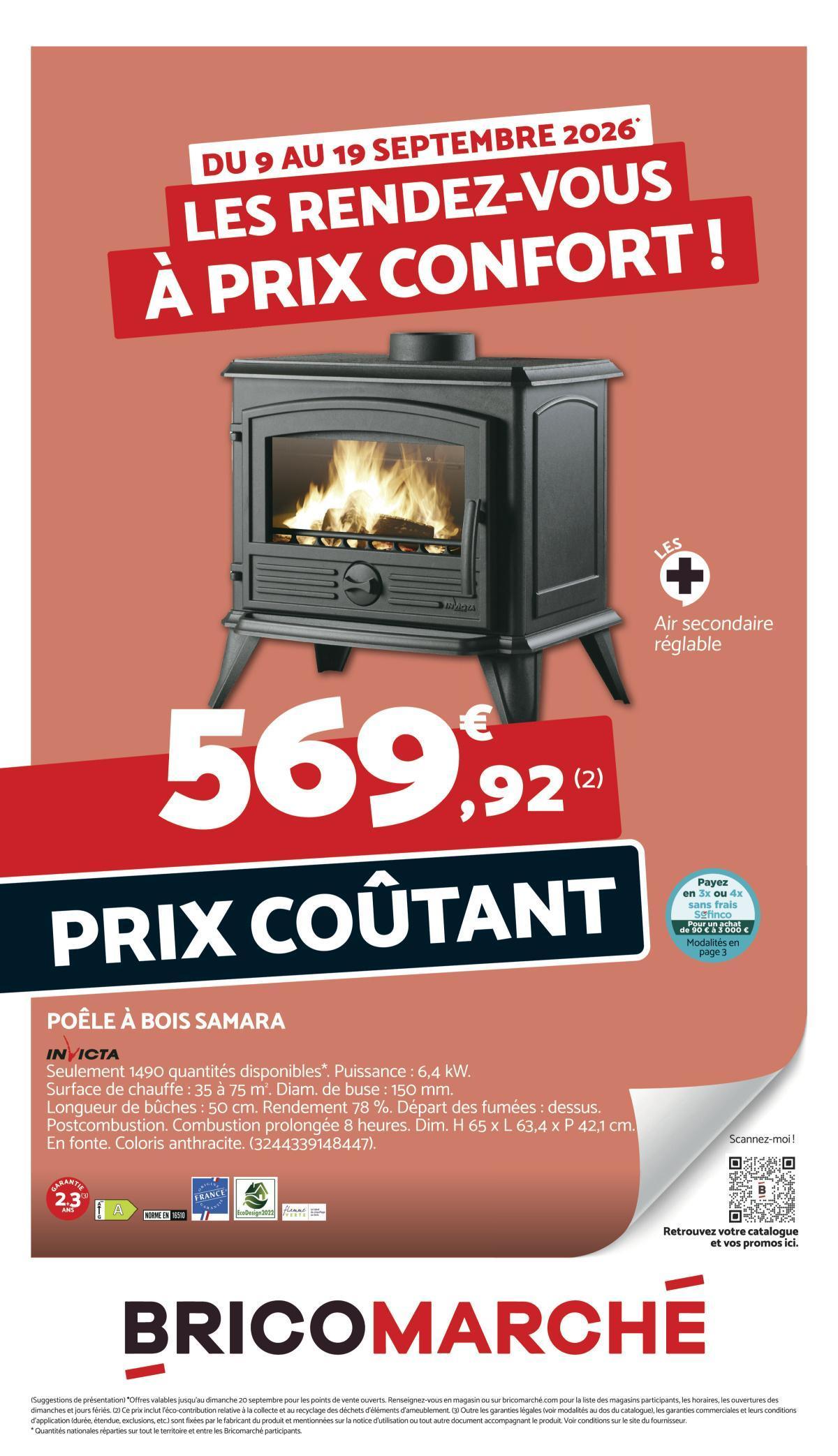 Bricomarché : les RDV à PRIX CONFORT !