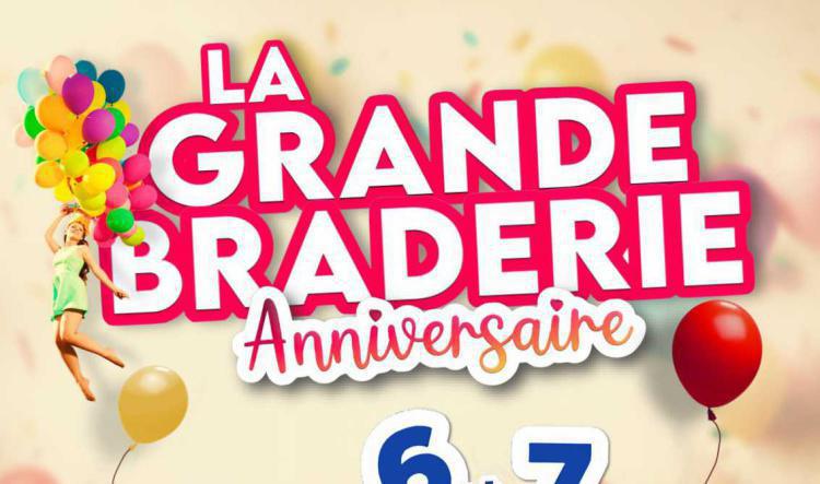 La GRANDE BRADERIE Anniversaire 6 & 7 octobre