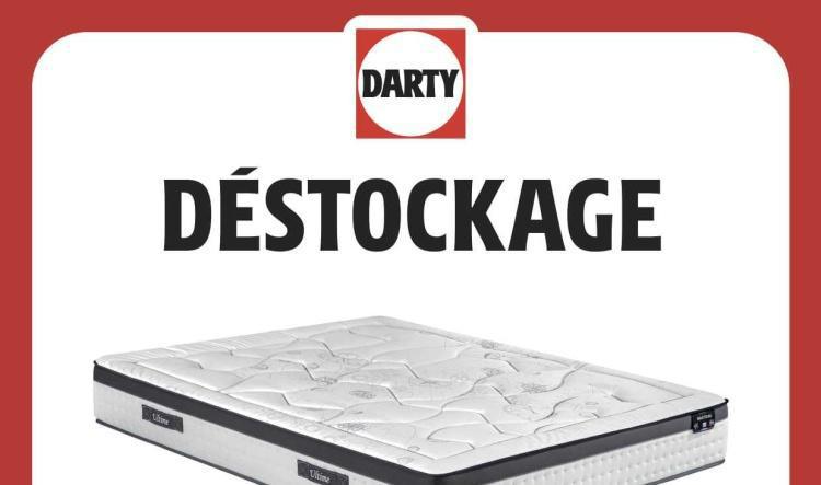 DARTY : DESTOCKAGE Literie Février 2026 Jusqu'au 28 février 2026