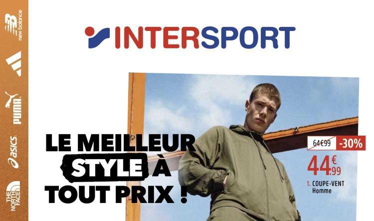 Intersport : Le Meilleur Style à TOUT PRIX !