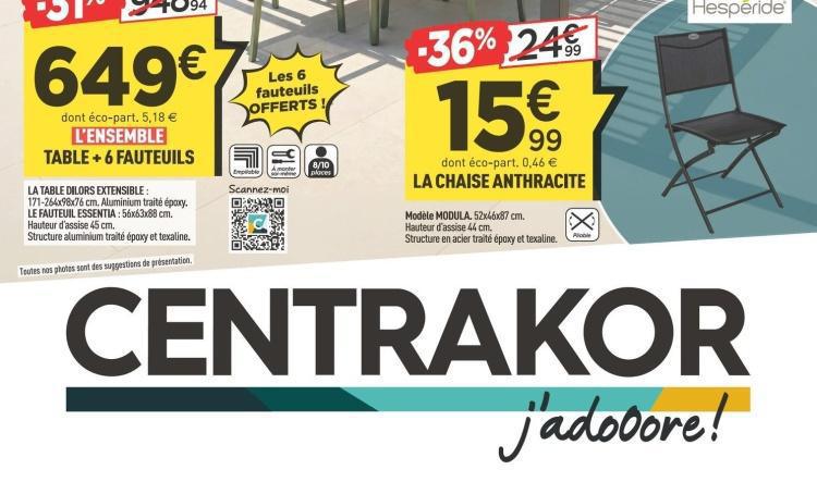 Centrakor : Dépliant 'PLEIN AIR'