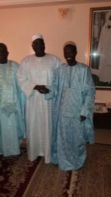 Retrouvailles de Serigne Cheikh Bara Doly et Serigne Abdou Ahad Gaindé Fatma