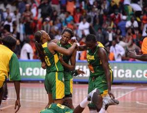 Afro Basket les lionnes gagnent le premier match devant la Guinée 105 – 37