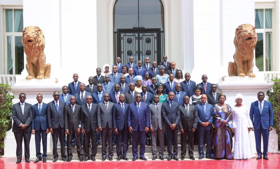 Le gouvernement du Sénégal (Photo compte fb Présidence de La République)