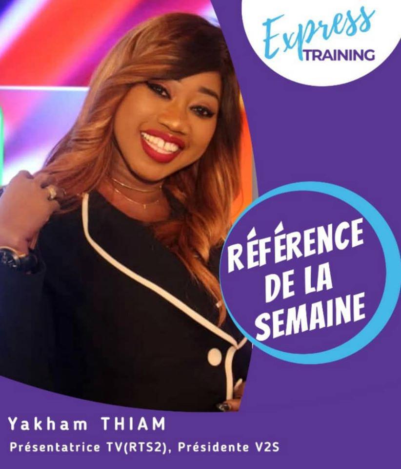 Yakham Thiam présentatrice TV à la RTS 2, parcours d'une combattante (Portrait)