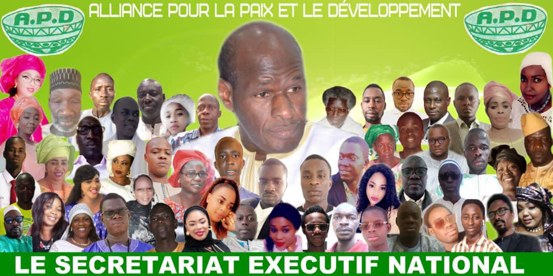 Communique de l'APD et de la coalition ADIANA du Ministre Thierno LO: (Le temps du rassemblement )