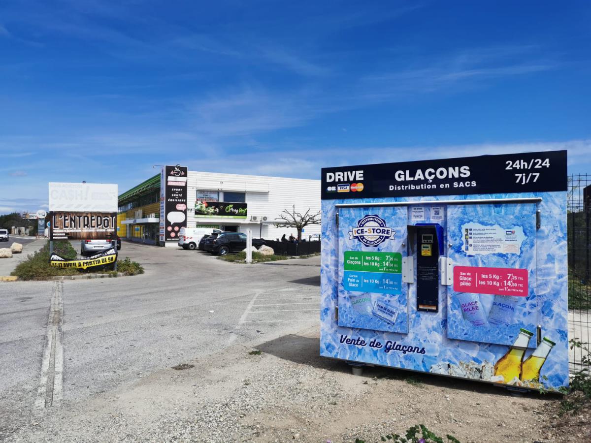 ICE STORE MARIGNANE - O'CROQ VERT ICE STORE MARIGNANE - O'CROQ VERT