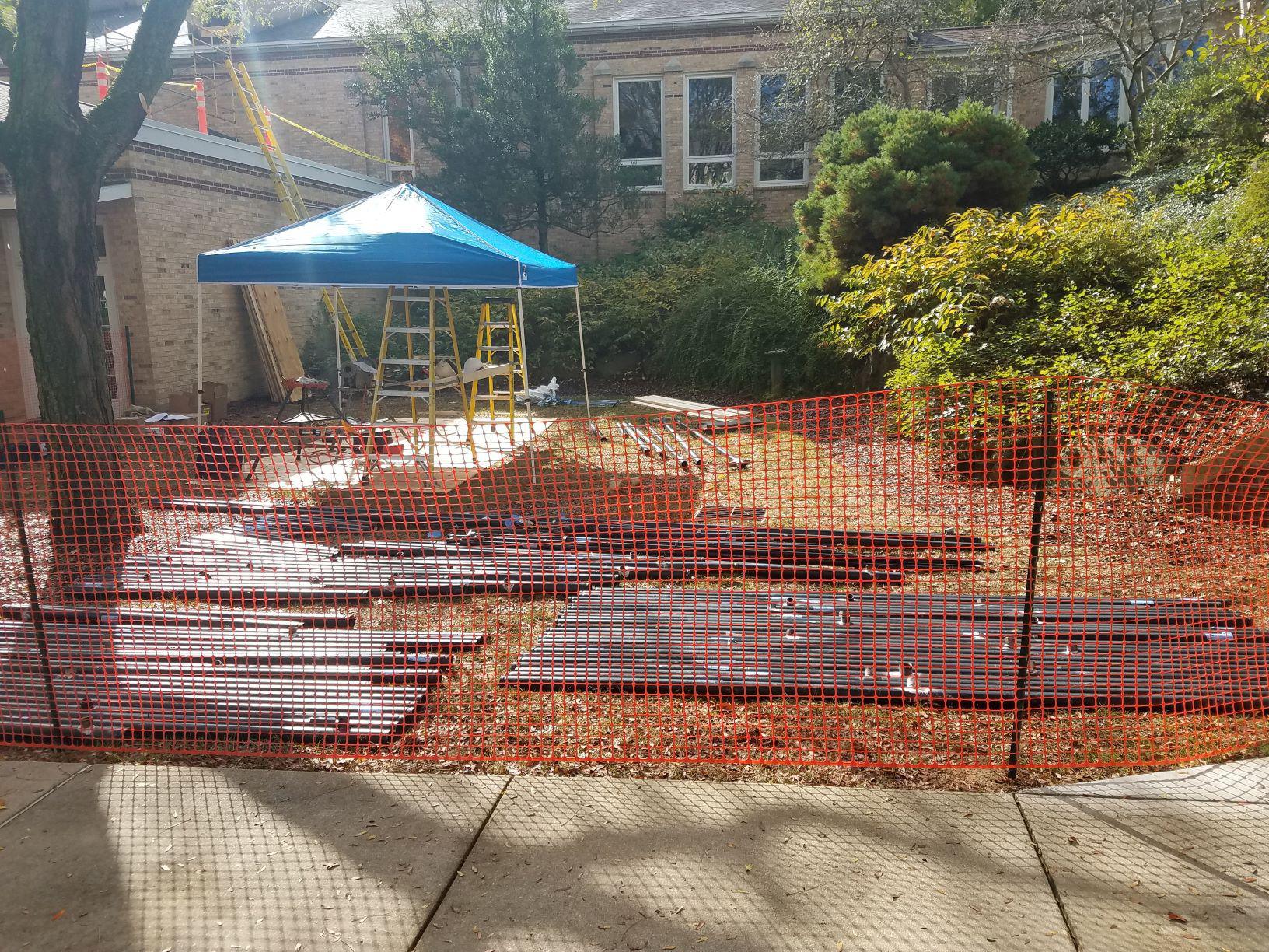 WE OWN/LOAN: Pop-Up Tents & Perimeter Fencing