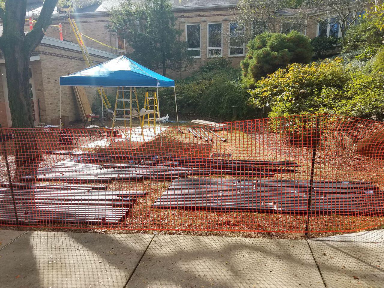 WE OWN/LOAN: Pop-Up Tents & Perimeter Fencing