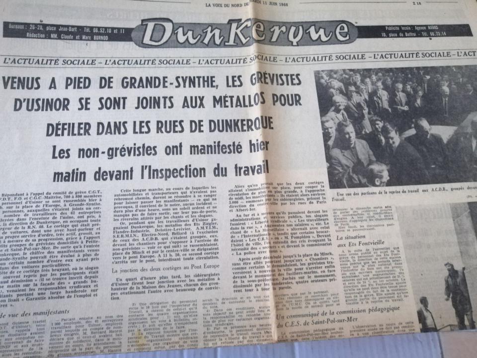 L’histoire de la C.G.T. AMF Dunkerque L’histoire de la C.G.T. AMF Dunkerque