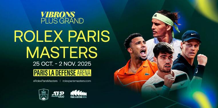 PLDA - ROLEX PARIS MASTER 🎾