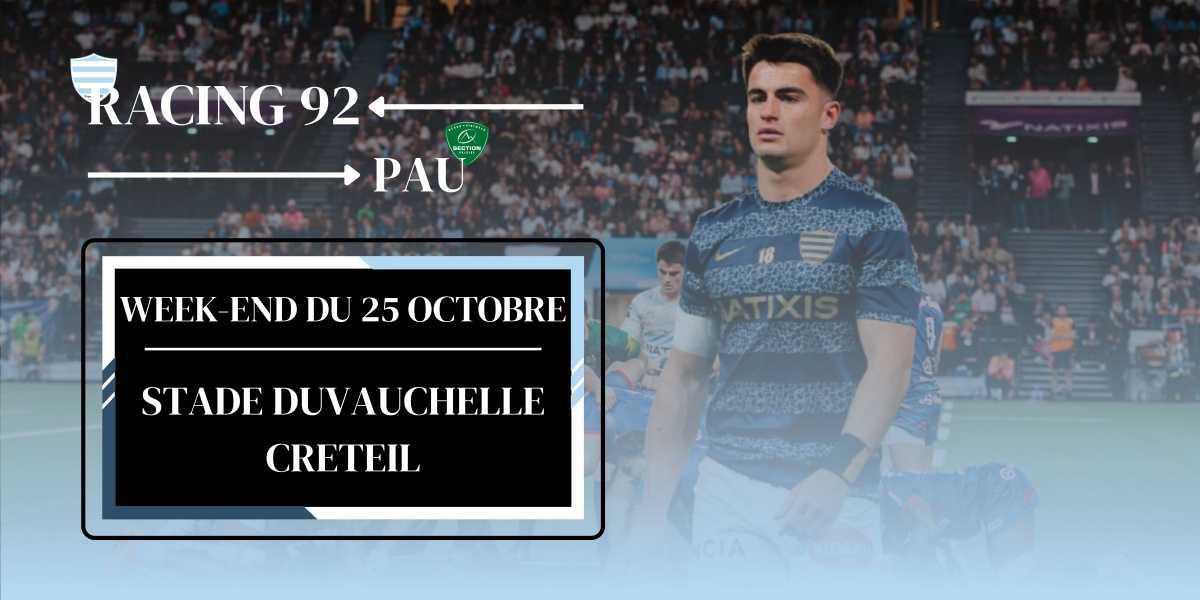 RACING 92 - PAU 🏉