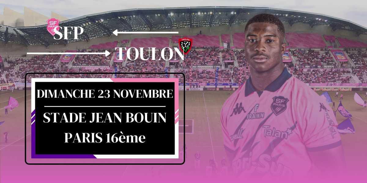 STADE FRANÇAIS PARIS - TOULON 🏉 