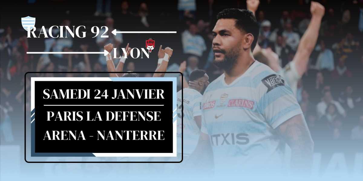 RACING 92 - LYON 🏉