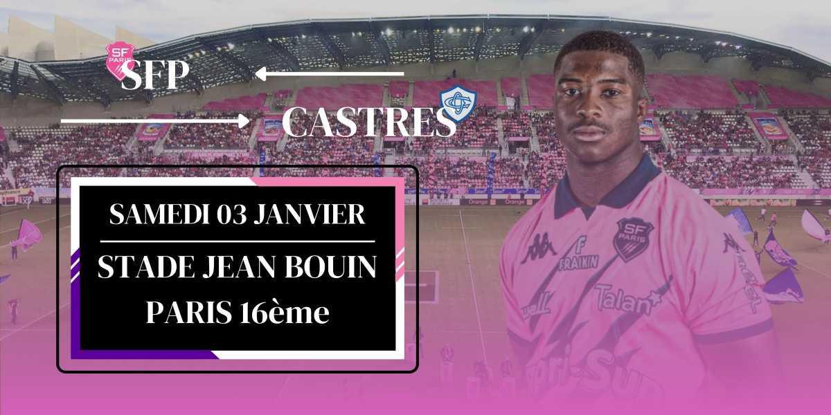 STADE FRANÇAIS PARIS - CASTRES 🏉 