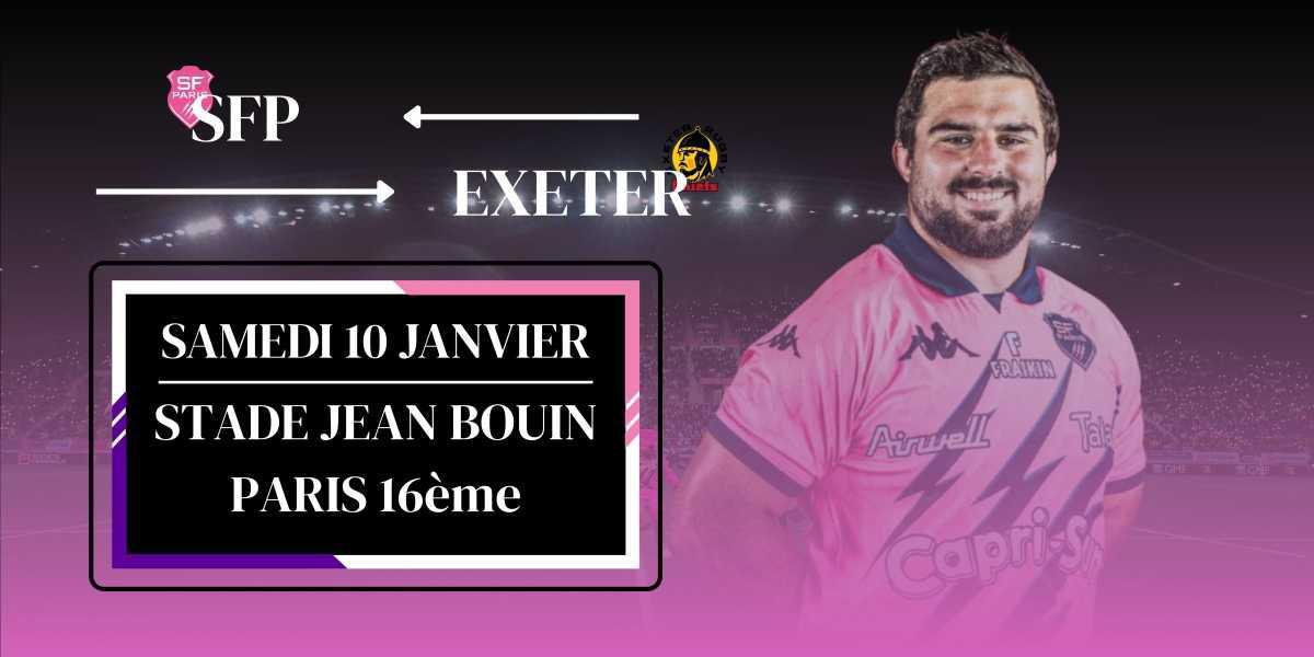 STADE FRANÇAIS PARIS - EXETER🏉 