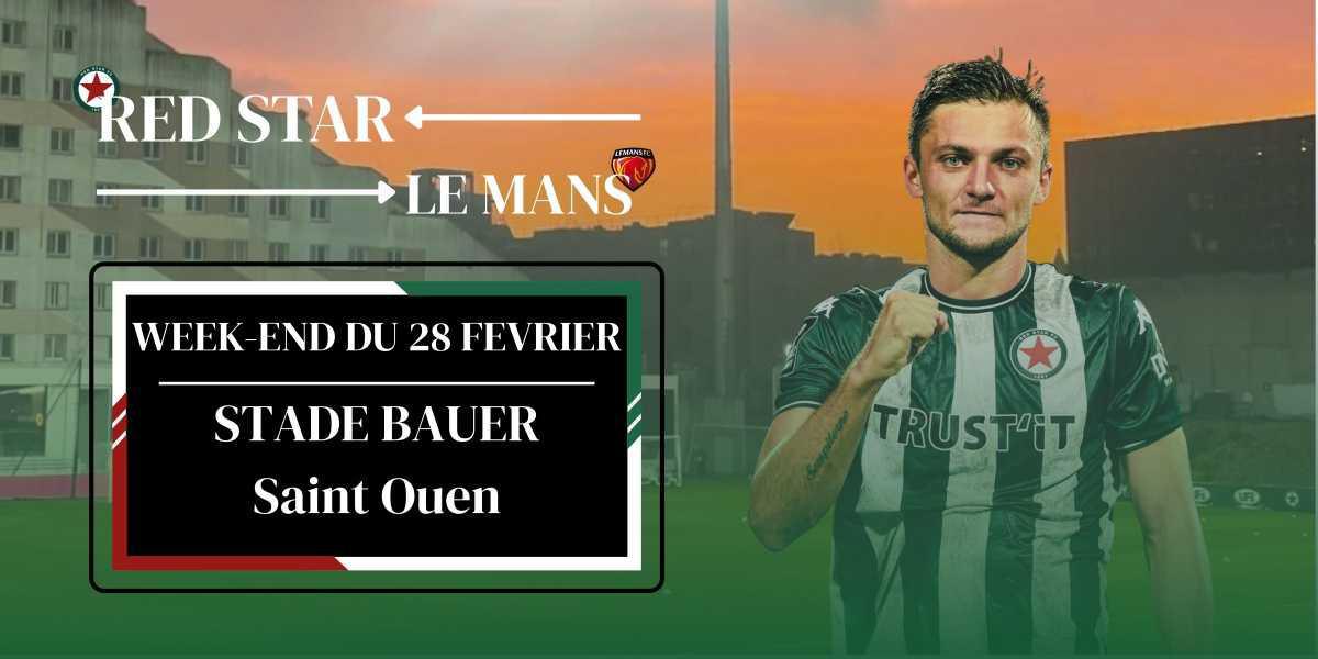 RED STAR - LE MANS⚽