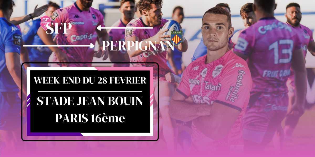 STADE FRANÇAIS PARIS - PERPIGNAN🏉 